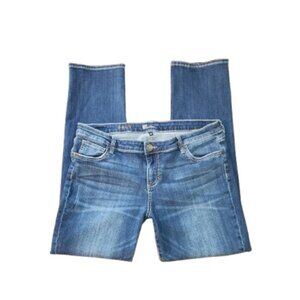 Kut from the Kloth High-Rise Boyfriend Distressed Jeans    Size: 16